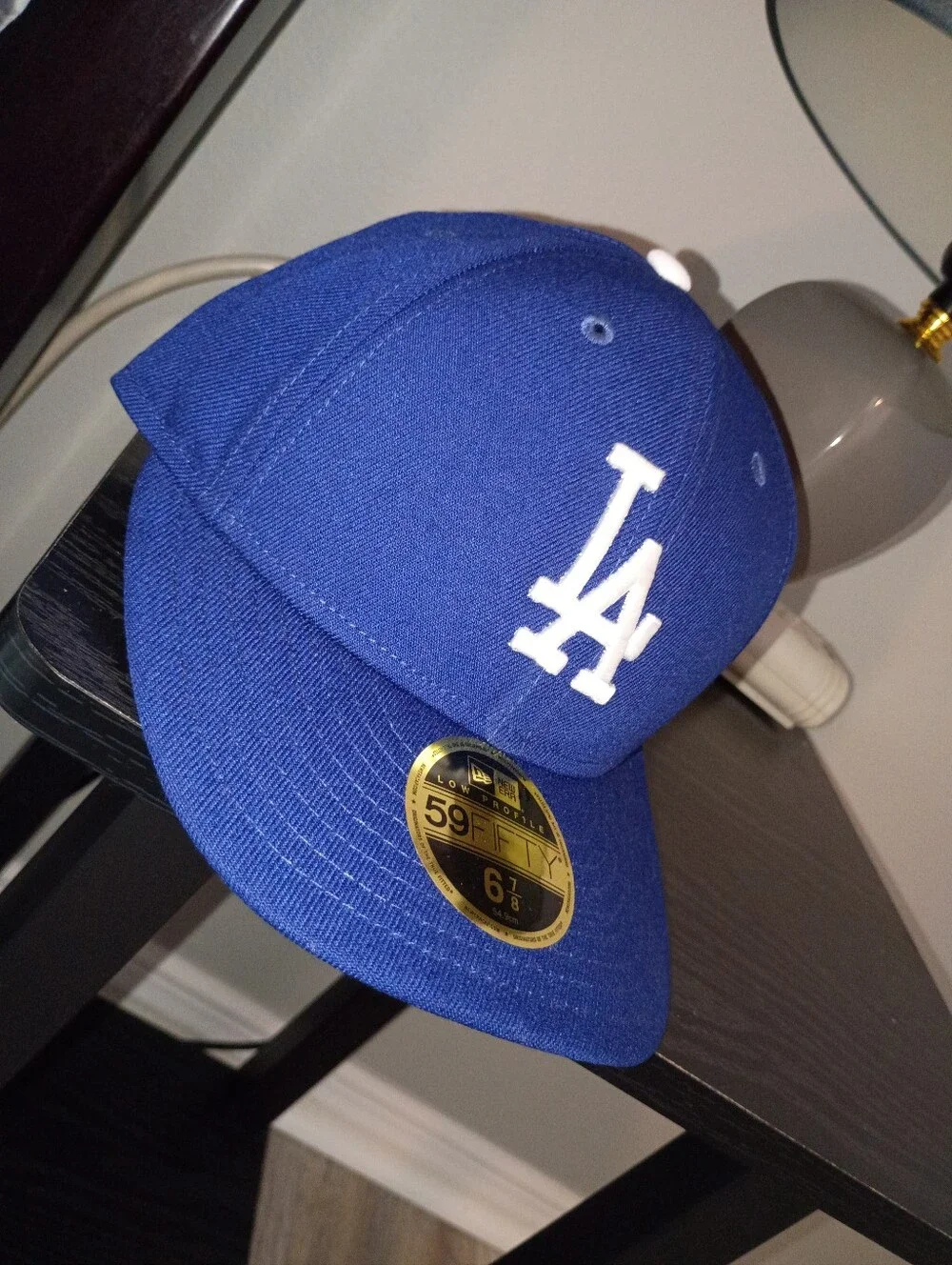 Los Angeles Kids' Royal Blue Baseball Cap with White LA Logo
